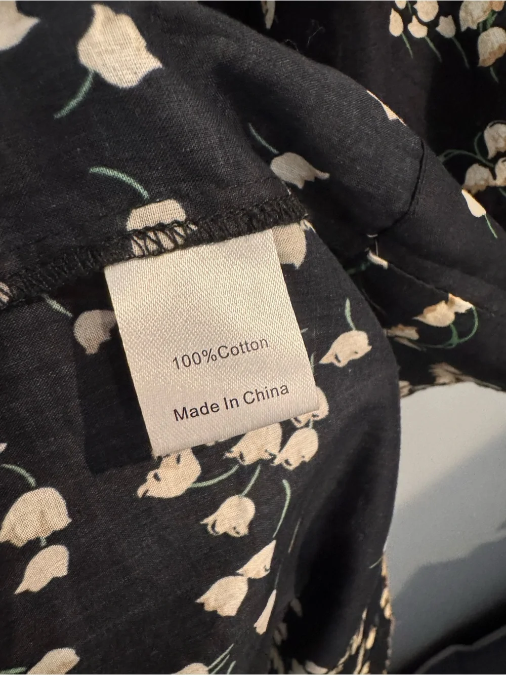 NEW Tuckernuck Mimi Tossed Floral Midi Dress in Black, Size L